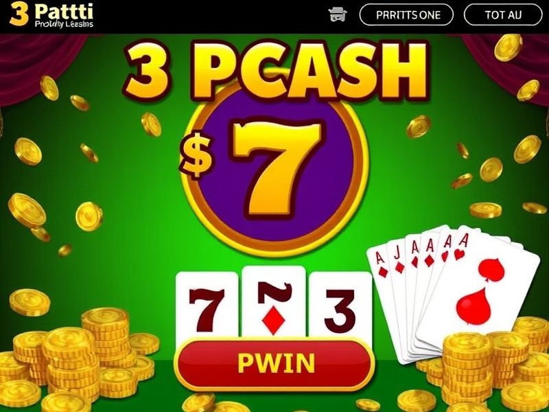 Master the art of 3 Patti Cash with expert strategies, game rules, and insights into achieving big wins. Explore tips for online patti gambling and learn how to maximize cash prizes.