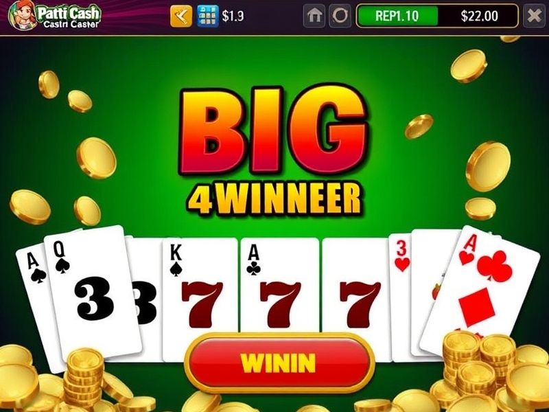 Master the art of 3 Patti Cash with expert strategies, game rules, and insights into achieving big wins. Explore tips for online patti gambling and learn how to maximize cash prizes.